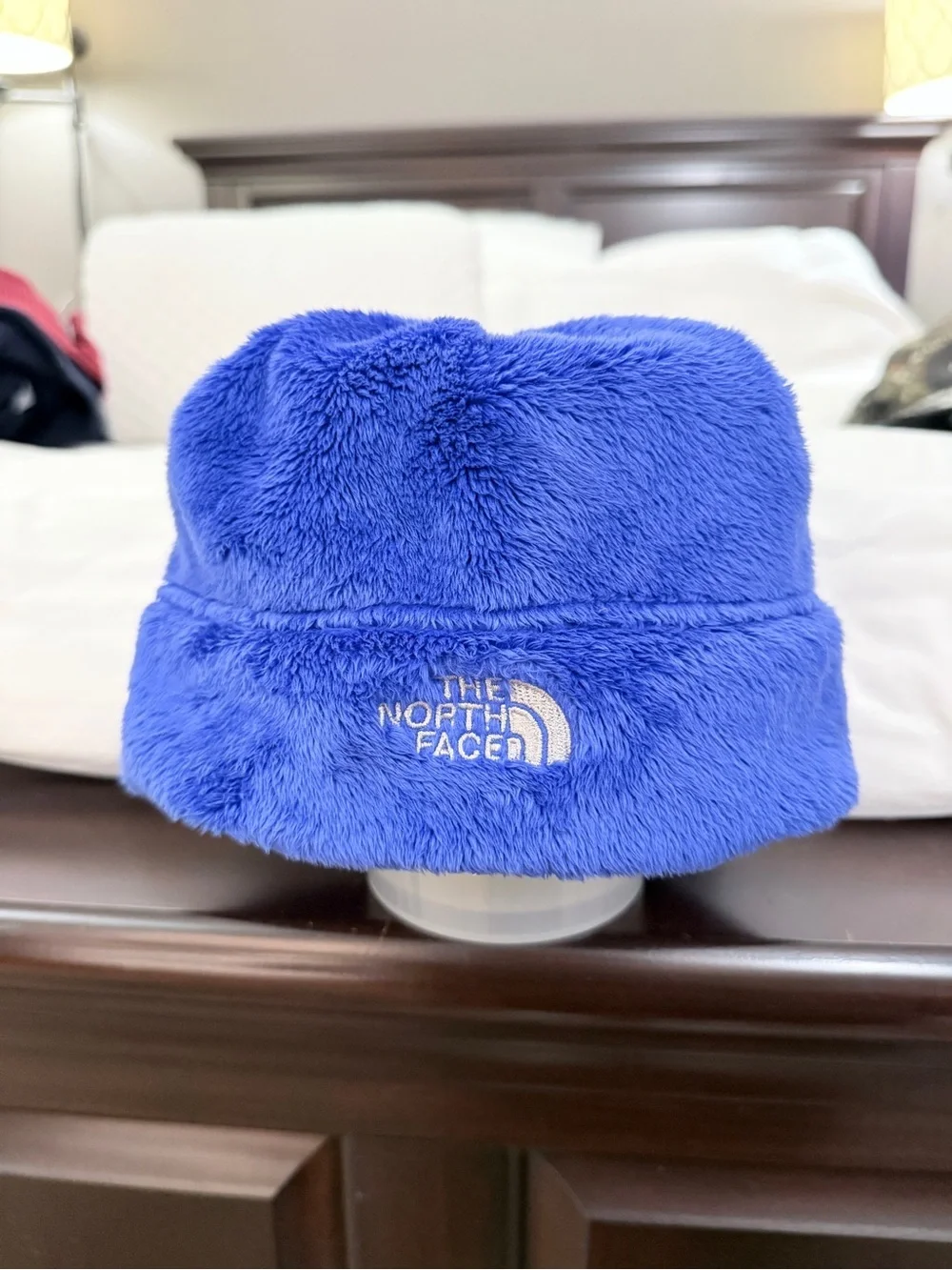 The North Face Denali Thermal Fleece Beanie Hat Vibrant Blue